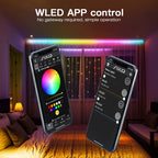 GLEDOPTO WLED LED Controller ESP32 Mic Music UART RGB IC Digital Lights Addressable String Lighting WS2811 WS2812B WS2815 SK6812