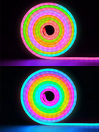 Smart Bluetooth Colorful RGB LED Strip Neon Light 1M 2M 3M 5M With 5V USB Remoter LED Dimmer Night Room Table Cabient Lamp Decor