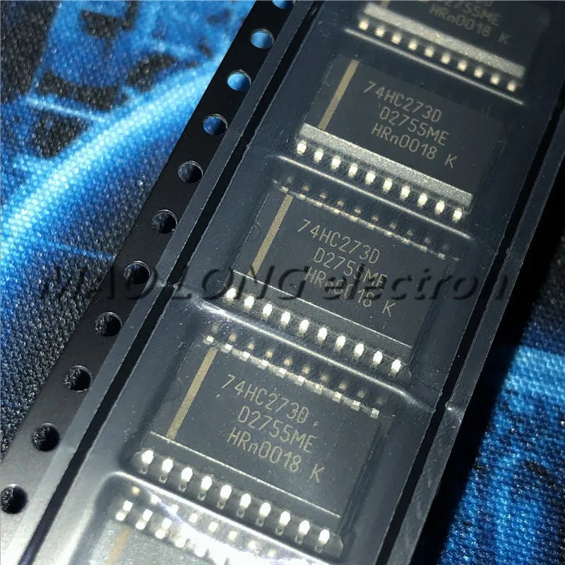 10PCS/LOT 74HC273D SOP-20 74HC273 SOP20 SN74HC273DWR SOP  In Stock Eight D flip-flop with common clock reset 7.2MM