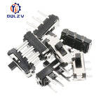 MSS22D18  Miniature SMD DIP Slide Switch 2P2T 6Pin Handle high 2MM for DIY Electronic Accessories