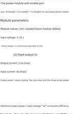 3pcs XL6009 DC DC Adjustable Boost Converter High Performance Low Ripple with Enable Pin Better Than LM2577