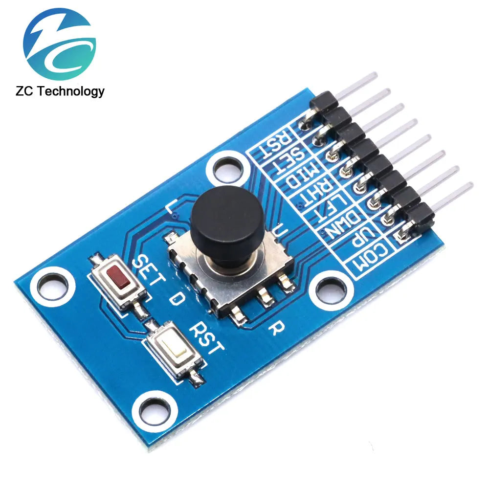 Five Direction Navigation Button Module for MCU AVR Game 5D Rocker Joystick Independent Keyboard for Arduino Joystick Module