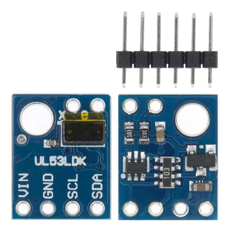 1-20pcs VL53L0X Time-of-Flight (ToF) Ranging Sensor Breakout 940nm GY-VL53L0X V1/V2 Laser Distance Module I2C IIC GY-530 3.3V/5V