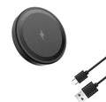 15W Ultra Thin Wireless Charger, Fast Qi Charging Pad with Compact 6cm Size, Lightweight Portable Design for Desk Bedroom Trave
