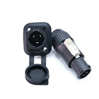 10pcs Waterproof Powercon True Power Connector Outdoor Male Female Plug Socket Twist Lock AC Connector for DJ Par Light Led Bar