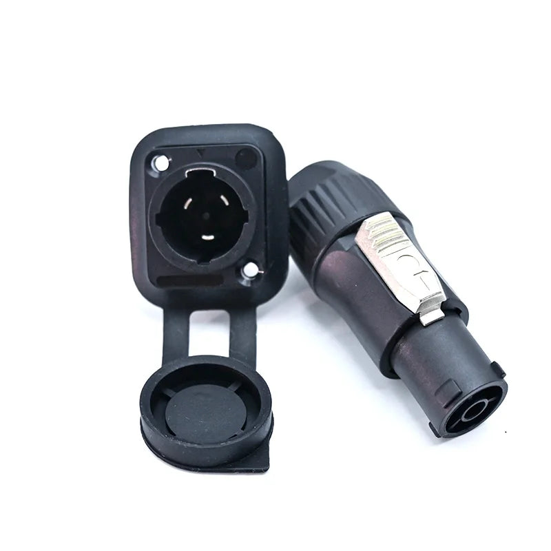 10pcs Waterproof Powercon True Power Connector Outdoor Male Female Plug Socket Twist Lock AC Connector for DJ Par Light Led Bar