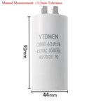 AC 450V CBB60 Dual Insert Motor Starting Capacitor 4pin 4UF-60UF Replacement Motor Run Capacitors For Air Compressor Water Pump