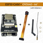 OV2640 ESP32-Cam Set with DVP 24pin Camera 66 120 160 Degree 850nm Night Vision 2MP 2.4 GHz 8MB PSRAM Wireless Bluetooth Module