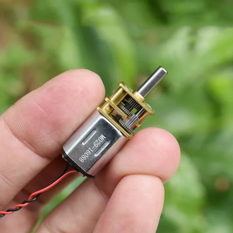 Mini N20 Metal Gear Motor DC 3V-6V 5V 170RPM Slow Speed DIY Robot Hobby Toy Model