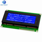 BS LCD2004+I2C 2004 20x4 2004A blue screen HD44780 Character LCD /w IIC/I2C Serial Interface Adapter Module For Arduino Module
