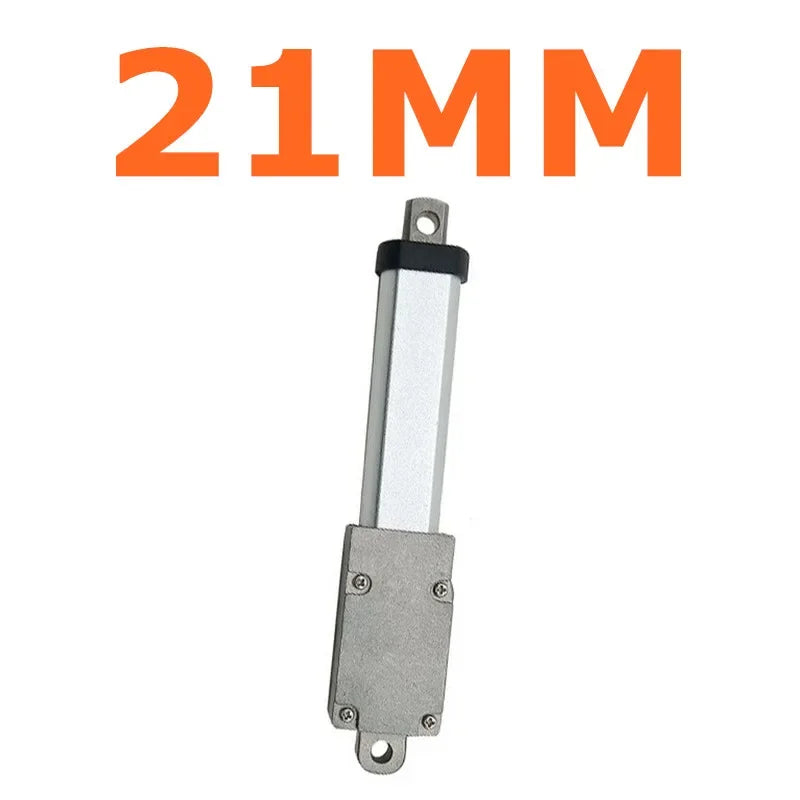 6V 12V 24V Micro New Linear Actuator DC Motor 30/50/75/100/150mm Stroke Customized 188N for Remote Controls Robotics Automation