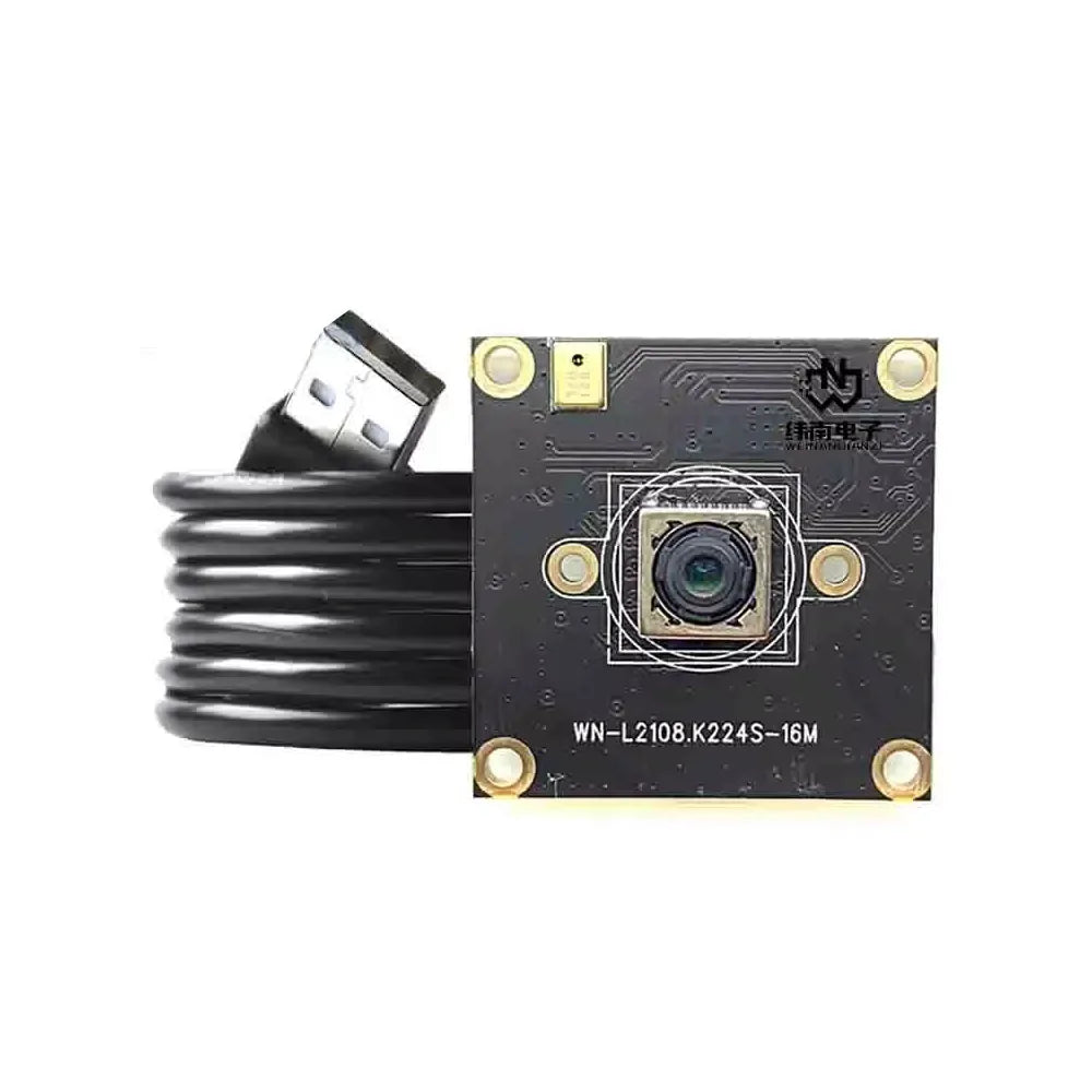 16MP HD 1/2.8Inch IMX298 CMOS USB2.0 Camera Module 4656x3496 AF 78.4° With Digital Mic UVC-Compliant, Plug And Play