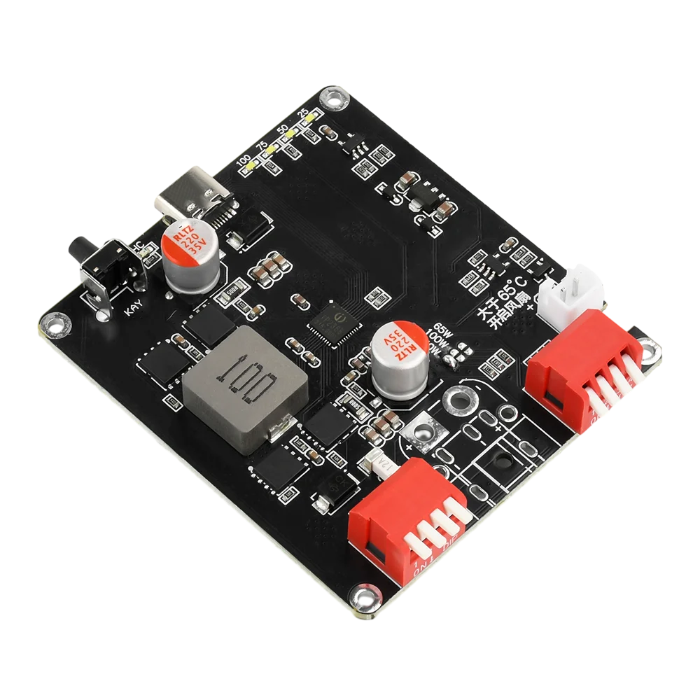 2S 3S 4S 5S 6S BMS Charger Module 140W Bidirectional Fast Charger Module IP2366 Lithium Battery Charging Board USB to DC