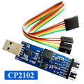 USB to TTL FT232 CP2102 CH340 Isolated Adapter USB to RS232 RS485 Module 5V 3.3V Industrial Serial Converter