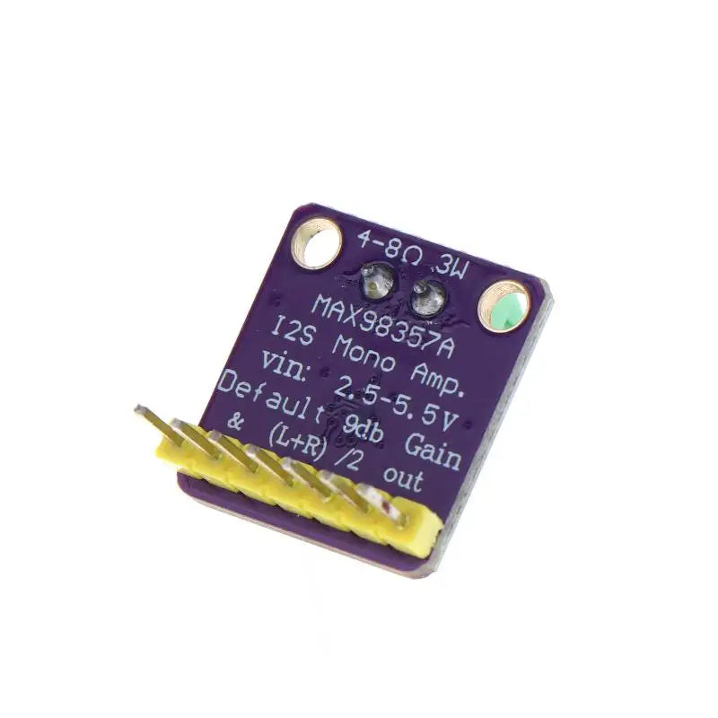 1 Set Breakout Interface I2S DAC Decoder High Quality MAX98357 MAX98357A I2S 3W Class D Amplifier For Audio