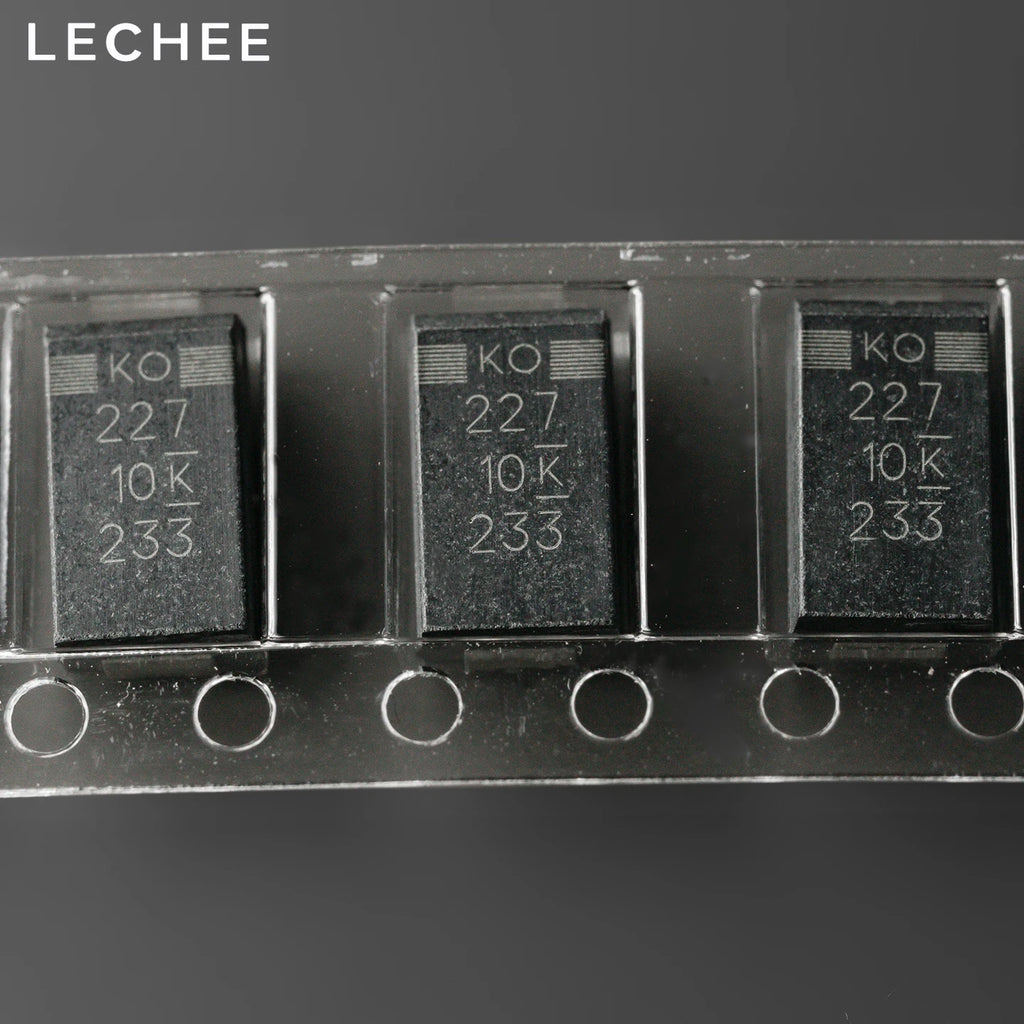 5PCS/lot New and Original 10V 220uF 25mOhm T520D227M010ATE025 CASE-D 7343 SMD Polymer Tantalum Capacitors Low ESR