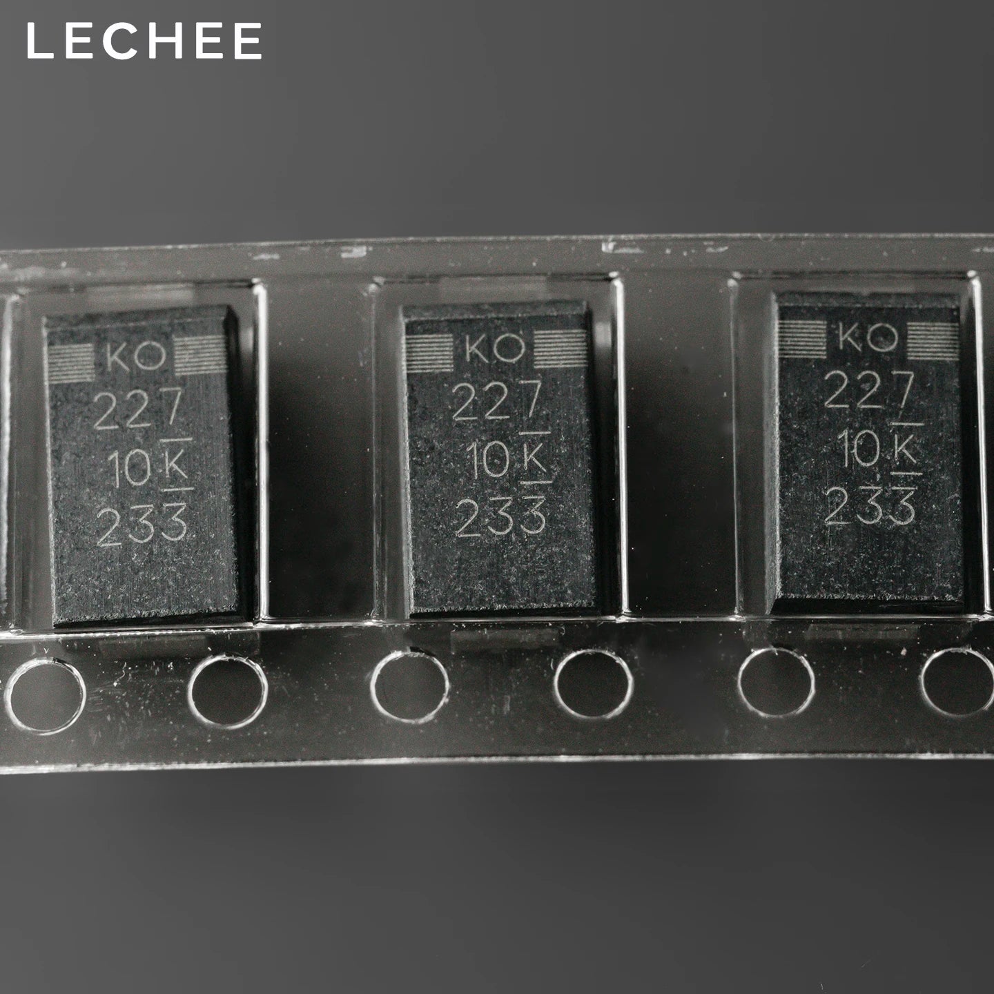 5PCS/lot New and Original 10V 220uF 25mOhm T520D227M010ATE025 CASE-D 7343 SMD Polymer Tantalum Capacitors Low ESR