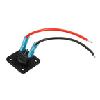 12V 1-4 Gang Universal Toggle Switch Panel USB Car Boat Marine RV Truck Blue LED Styling Accessories Marine Rocker Switch