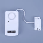 Mini Window Magnetic Alarm System Battery Powered Sticky  Alarm Sensor Easy Installation Lightweight for Factory Company