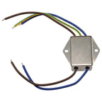 Power Filter Line Audio Purifier CW1BL AC 250V AntiInterference Designed for Electrical and Household Equipment Rated 3A 6A 10A