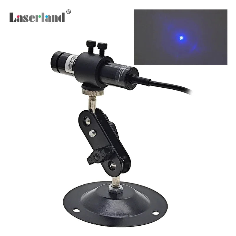Focusable 450nm Blue Dot Laser Diode Module Generator