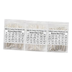 0402 0603 0805 1206 1210 2512 1% 5% 200pcs 660pcs 720pcs 4000pcs smd resistor kit assorted kit 10k 100k 1k 1r 100r 220r 1% 5%