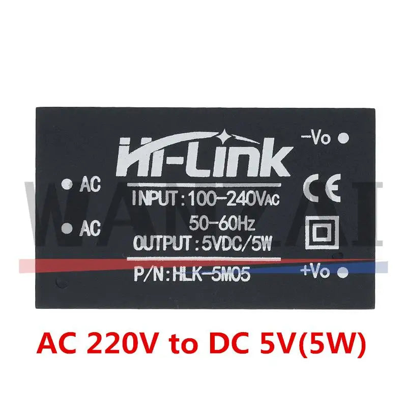 HLK-5M03 HLK-5M05 HLK-5M12 5W AC-DC 220V to 12V/5V/3.3V Buck Step Down Power Supply Module Converter Intelligent