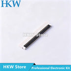 10pcs 0.8mm Pitch Under Clamshell Socket FPC FFC Flat Cable Connector 24P 30P 32P 34P 36P 40P
