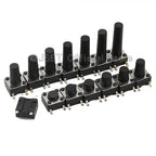 20pcs SMD Tactile Switch 6*6*4.3mm 6x6x5/6/7/8/9/10/11/12/13/14mm 6X6 4-Pin SMT Induction Oven Touch Tactile Button Micro Switch