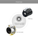 CNLINKO M24 Waterproof IP68 Circular RJ45 Connector 8P8C Cat6 Male/Female Panel Mount for Industrial Automation Marine & Outdoor