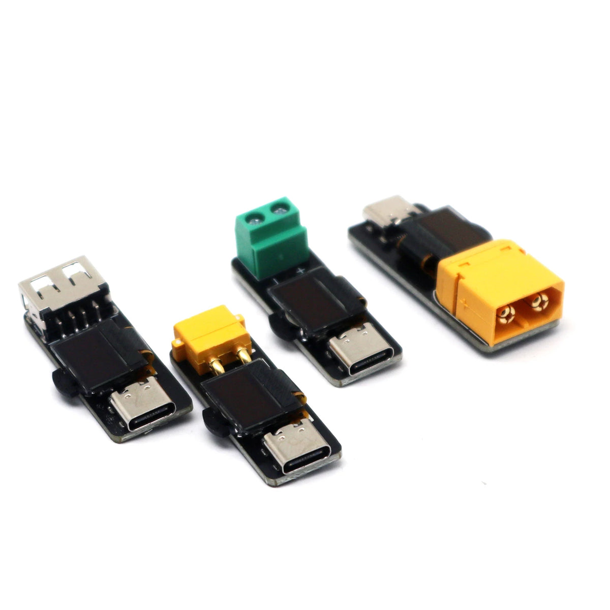 140W PD3.1 Deceiver Fast Charging LCD Display 28V 20V 15V 12V 9V 5V Adjustable Voltage Trigger PD Decoy to DC XT30 XT60 USB 2PIN