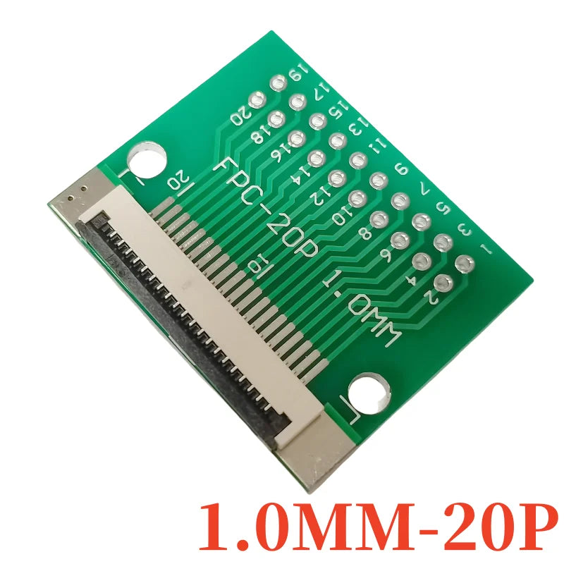 FPC FFC Flexible Cable Adapter Board 1.0mm Pitch Connector SMT to 2.54mm 4P/6P/8P/10P/12P/14P/16P/20P/24P/26P/30P
