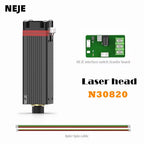 NEJE 20W Laser Module Head TTL / PWM Air Assist Kit for Wood Glass Stone Plywood CNC Laser Cutting Engraving Machine