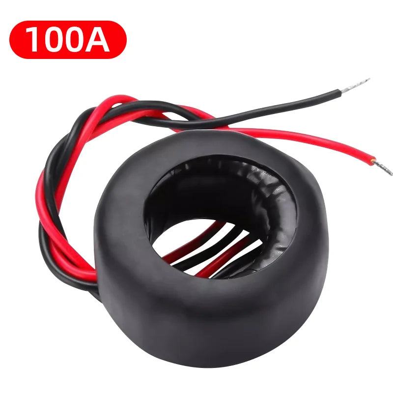 High Stability Split Core Current Transformer Open Type Coil CT AC 32A  63A  100A  500A Clamp Sensor