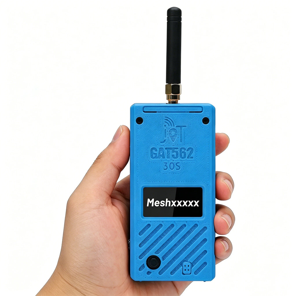 GAT562 30s 30dBm High Power SX1262 GPS Mesh LoRa Radio Compatible Meshcore or Meshtastic Wireless Tracker Node