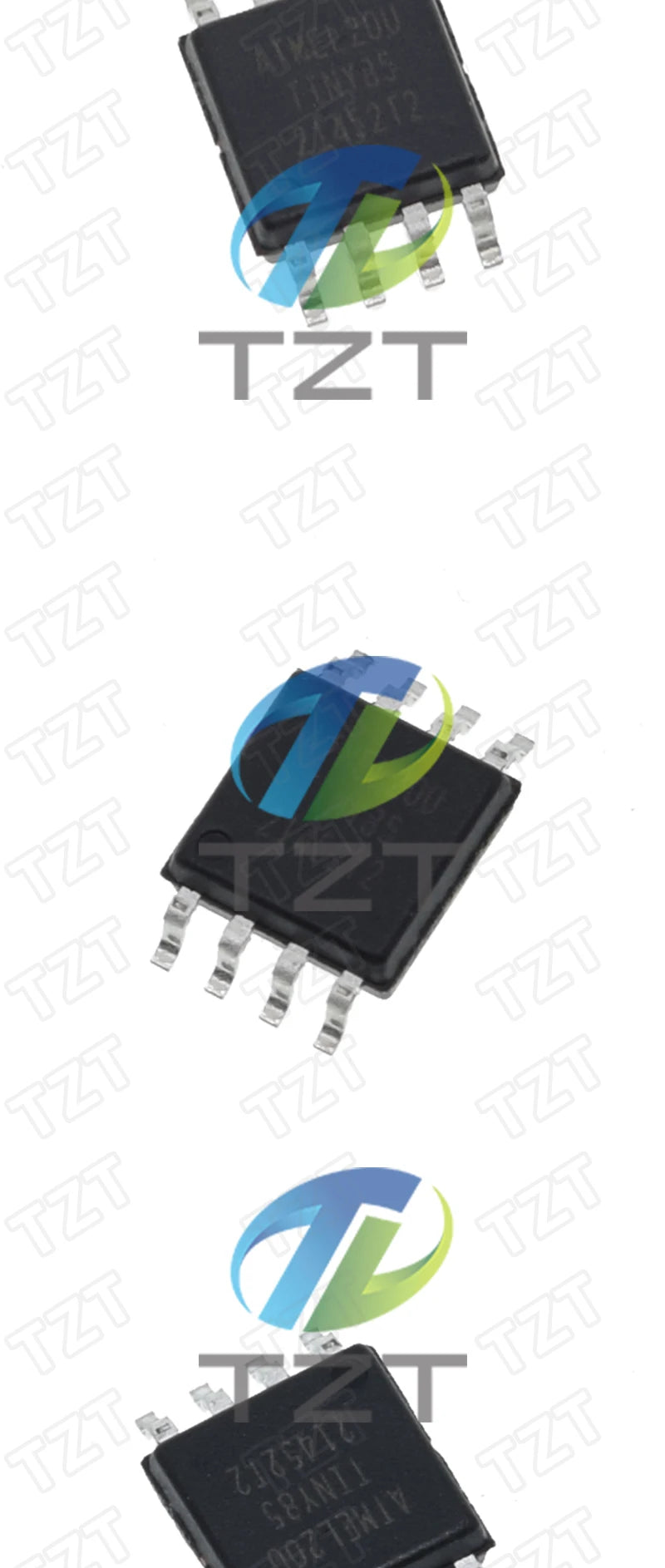 GREATZT 1/5/10PCS ATTINY85-20SU SOP-8 8KB 20MHz AVR 8Bit Microcontroller