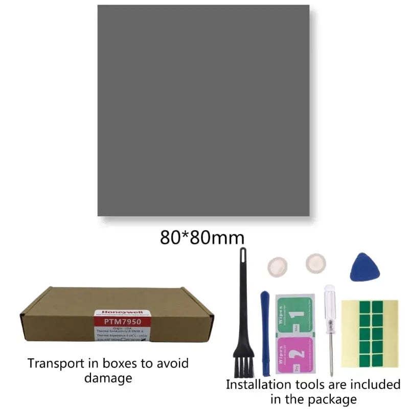 Honeywell PTM7950 Thermal Paste Phase Change Silicone Pad 8.5W Sheet Laptop CPU GPU Silicone Grease Pad.