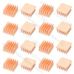 WE DO HEATSINK Small Tiny Useful Pure Copper Heat Sink Without or With Thermal Pad For Raspberry Pi Banana Pi IC Chipset Package