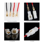 5/10Sets 2.8MM Connector 2P 3P 4P 6P 9P Electrical Wire Connector Male Female Cable Terminal Plug Kits Cars Motorcycles