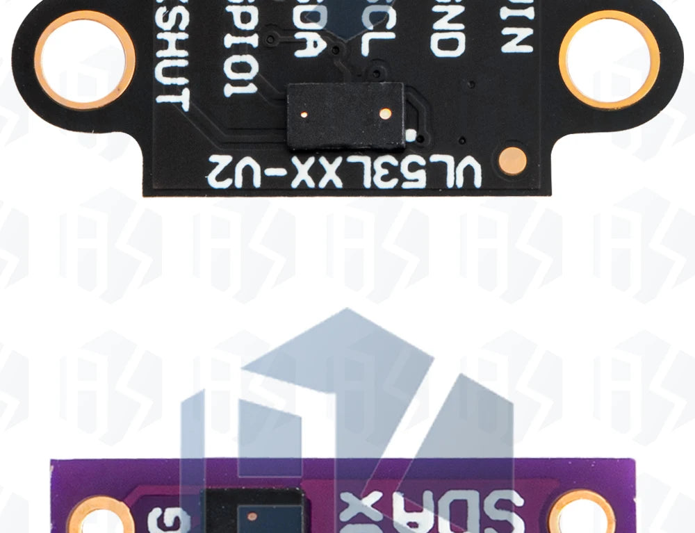1~5PCS VL53L0X Time-of-Flight (ToF) Laser Ranging Sensor Breakout 940nm GY-VL53L0XV2 Laser Distance Module I2C IIC 3.3V/5V