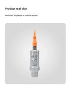 Pressure Transmitter 4-20mA Industrial Sensor M12 Connector IP67 Hydraulic Oil Air Monitoring