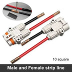 120A 1200V Male Female Connector Waterproof Big Current Parking Air Conditioner Plug Electric Forklift Generator Connectors