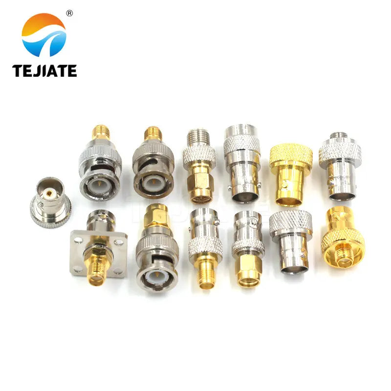 1PCS SMA to BNC Female and Male Adapter All copper Walie-talkie Antenna Connector