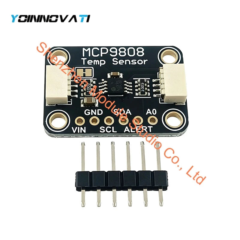 1PCS MCP9808 High Precision I2C Digital Temperature Sensor Breakout Board High Accuracy Temperature Detection Module