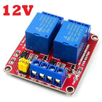 1 2 4 6 8 Channel 5V 12V 24V Relay Module Board Shield with Optocoupler Support High and Low Level Trigger for Arduino