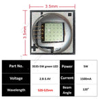 2-5pcs 3W 5W LED 3535 Ceramic SMD XPG2 High Power Chip 3-3.6V Royal Blue 450nm Green 520nm Red 620nm2-2.4V 1500mA For Flashlight