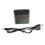 SYMA Hubsan 4-in-1 USB Balance Charger Fast & Safe Charging for X4/X5/H107 Series Drones 3.7V LiPo Battery Compatible Drone