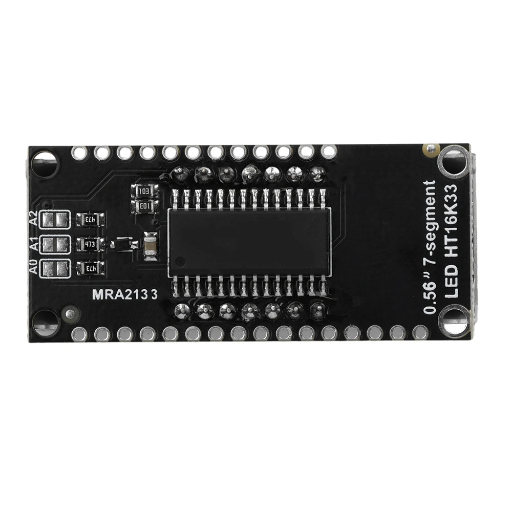 4 Bits Digital LED Display Module DIY Clock Electronic Kits 7 Segment 0.56 inch Time Clock Indicator with HT16K33 Driver Board
