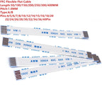 10PCS Flat Flexible Cable FFC FPC AWM 20624 80C 60V VW-1 1.0MM Pitch 4P to 40P Various Pin Options Available