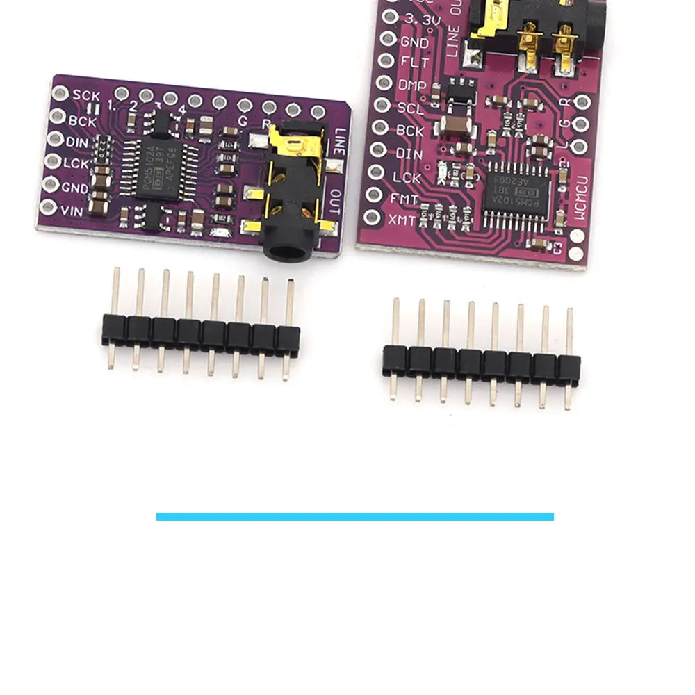 PCM5102 High Fidelity DAC Audio Decoder Board GY-PCM5102 IIS I2S Interface Lossless Digital Sound Module For Raspberry Pi